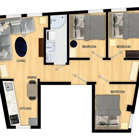 Appartamento Family Friendly 3Br - Fast Wi-Fi - Behind Bryggen Bergen Esterno foto