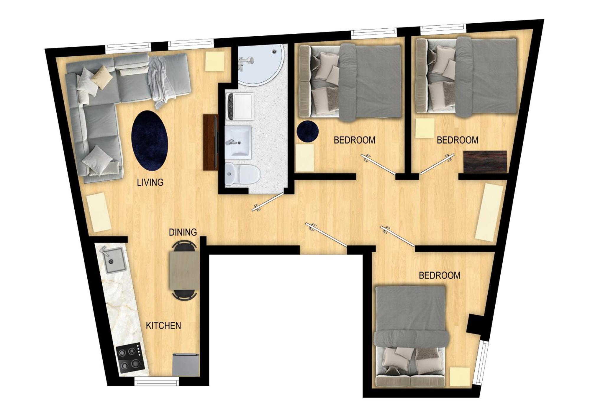Appartamento Family Friendly 3Br - Fast Wi-Fi - Behind Bryggen Bergen Esterno foto